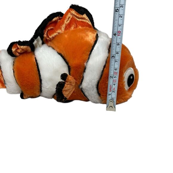 Disney Parks Plush Finding Nemo Clown Fish Orange Dory Stuffed Animal 10" Pixar - Picture 4 of 8